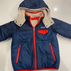 Patagonia Reversible Tribbles Hoody Jacket 4T